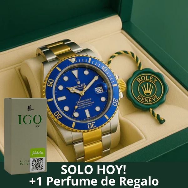 Reloj importado de Estados Unidos © +1 Perfume de Regalo + Ebook Sensación de poder y confianza ÚLTIMAS 3 UNIDADES EN STOCK
