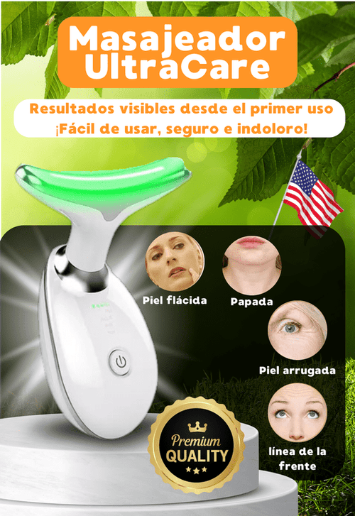 Masajeador Ultracare - Piel renovada, firme y sin arrugas ULTIMAS 3 UNIDADES EN STOCK