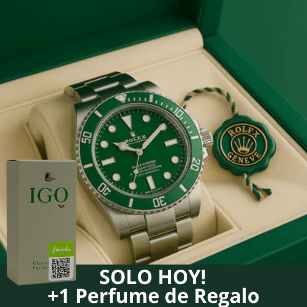 Reloj importado de Estados Unidos © +1 Perfume de Regalo + Ebook Sensación de poder y confianza ÚLTIMAS 3 UNIDADES EN STOCK
