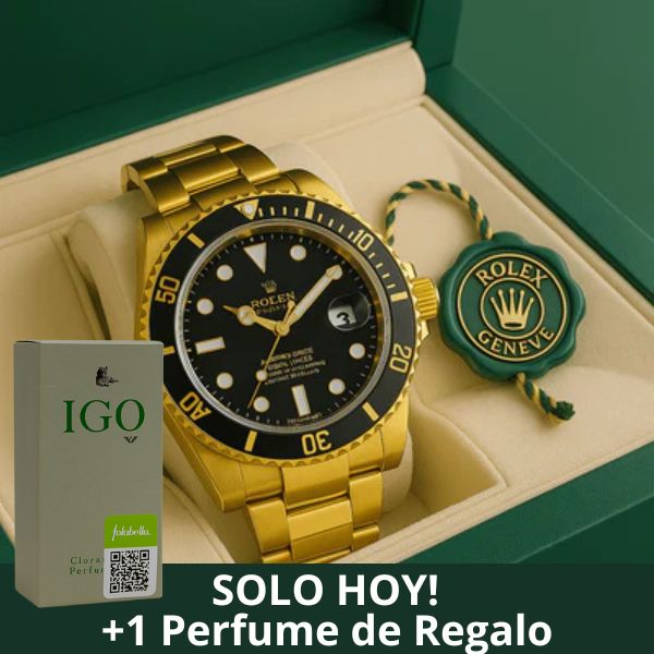 Reloj importado de Estados Unidos © +1 Perfume de Regalo + Ebook Sensación de poder y confianza ÚLTIMAS 3 UNIDADES EN STOCK