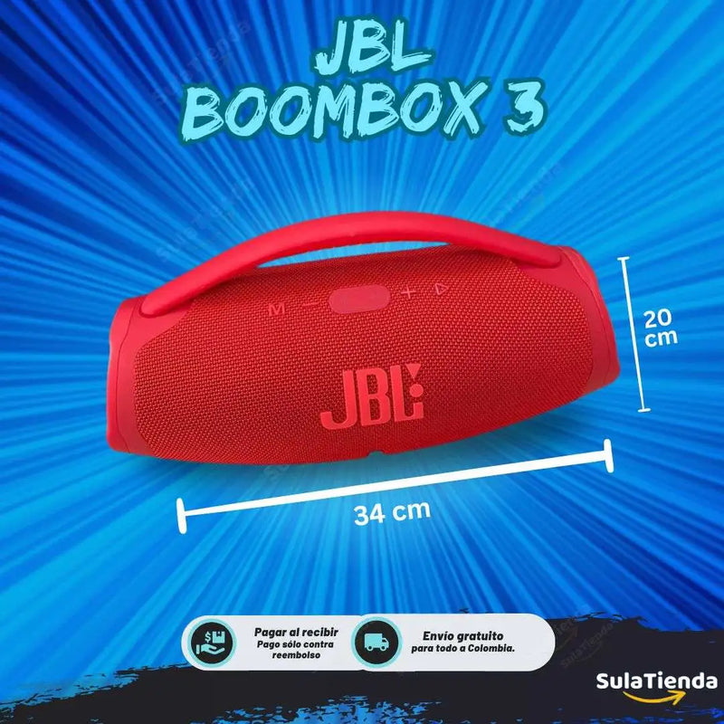 BOOMBOX 3 SUPER PREMIUM IMPORTADO - ¡ÚLTIMAS UNIDADES EN STOCK!