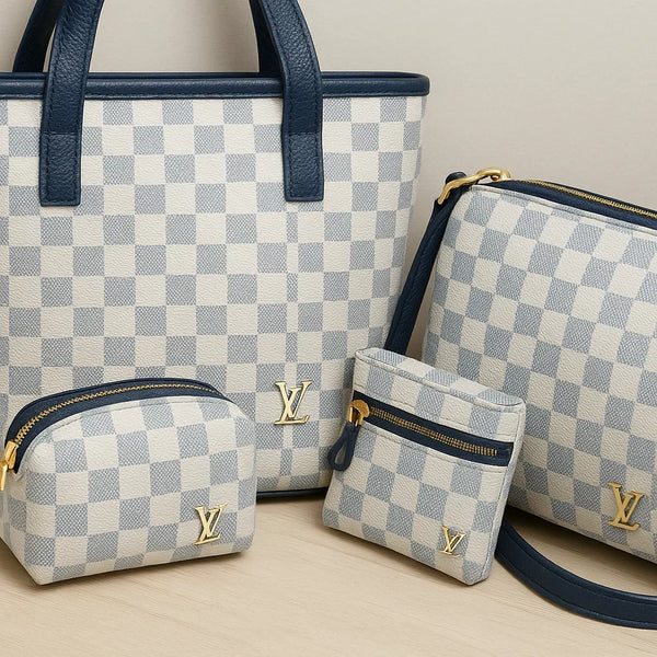 Bolso De Mano Cuadros LOUIS VUITTON 4X1 - ¡ÚLTIMAS UNIDADES!