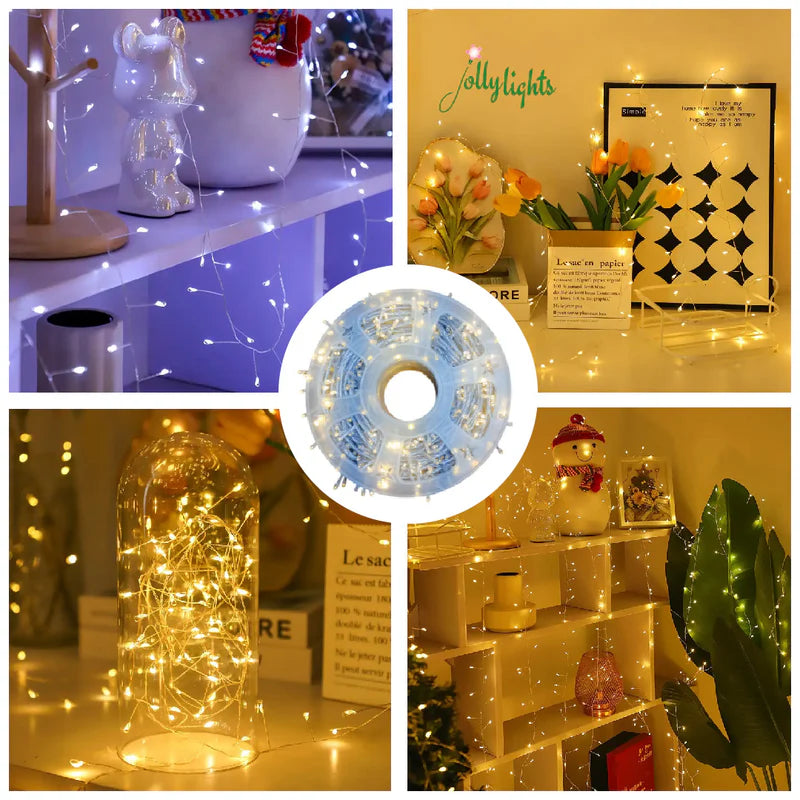🎄 Luz mágica de Navidad - Compre 1 y Reciba 2 rollos de 15 m con 400 leds - ¡Oferta Black Friday!